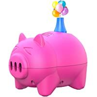 Dr.meter Bomba de Globos eléctrica. Inflador de Globos portátil con Forma de Cerdito- Ideal para Fiestas- Bodas…